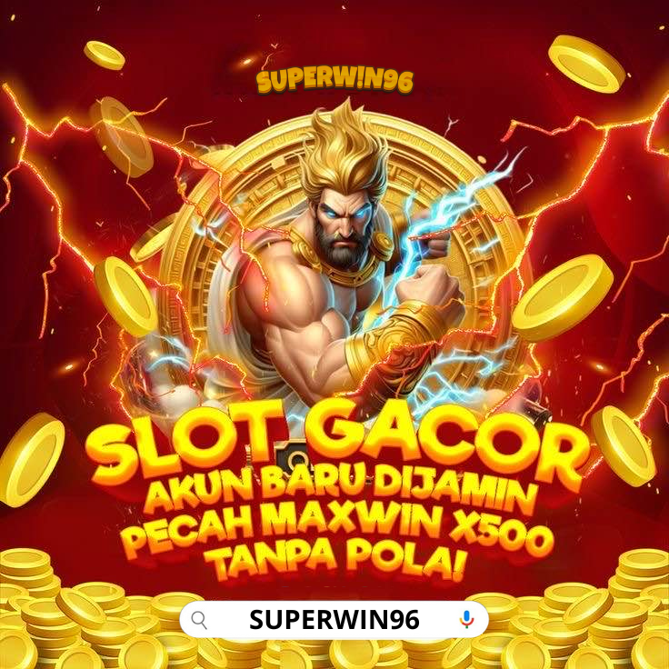 SUPERWIN96 : Link Situs Judi Online Slot Gacor Online Terbaru Hari Ini Gampang Menang